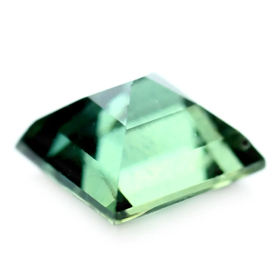 0.47ct Certified Natural Green Sapphire