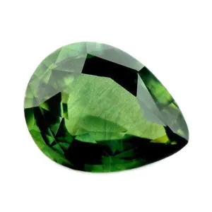 1.41ct Certified Natural Green Sapphire