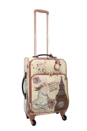Lady Dream Carry on Luggage with Spinner Wheels [FCL6999]