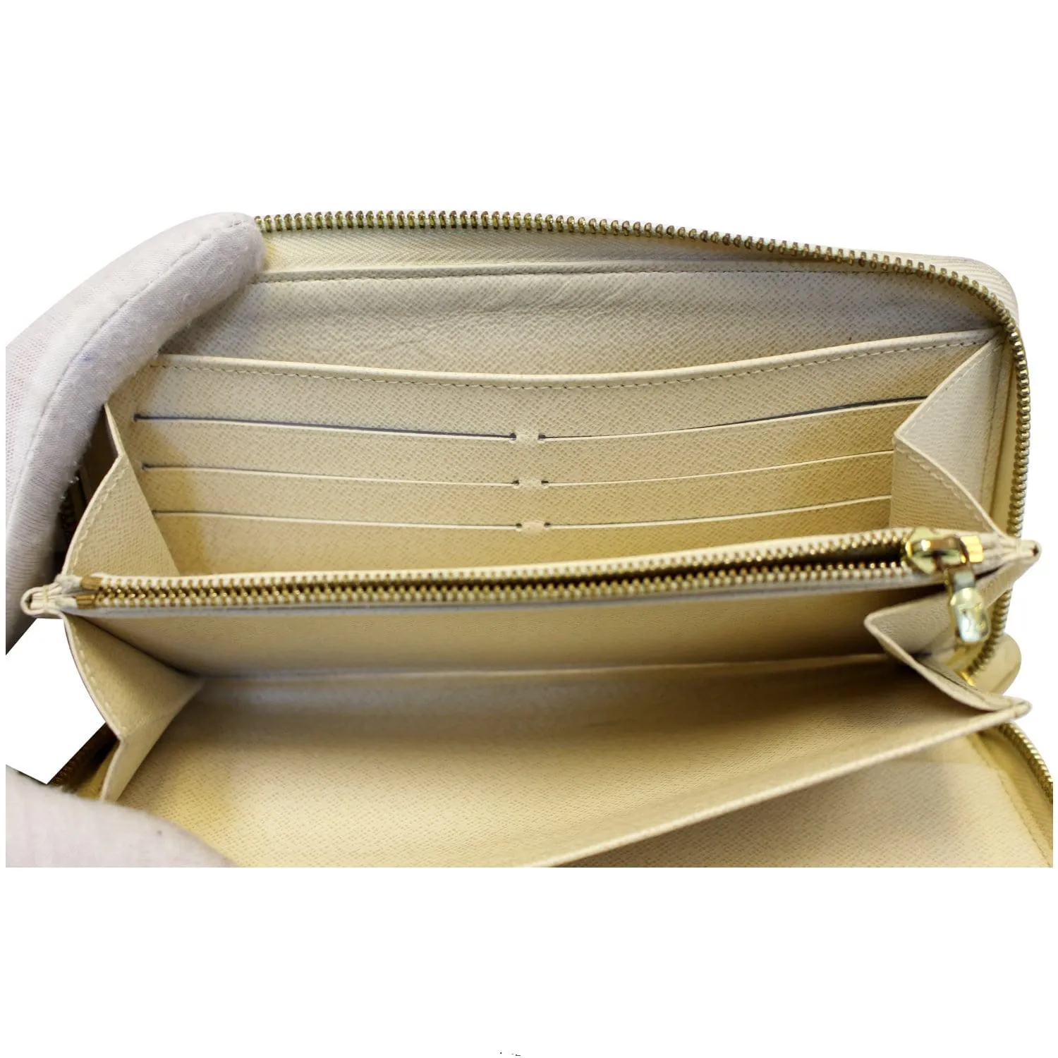 LOUIS VUITTON Damier Azur Zippy Organizer Wallet